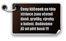 klíčenky info
