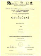 Osvědčení pro CSS
