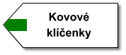 Kovové klíčenky