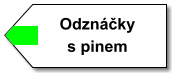 Odznáčky s pinem